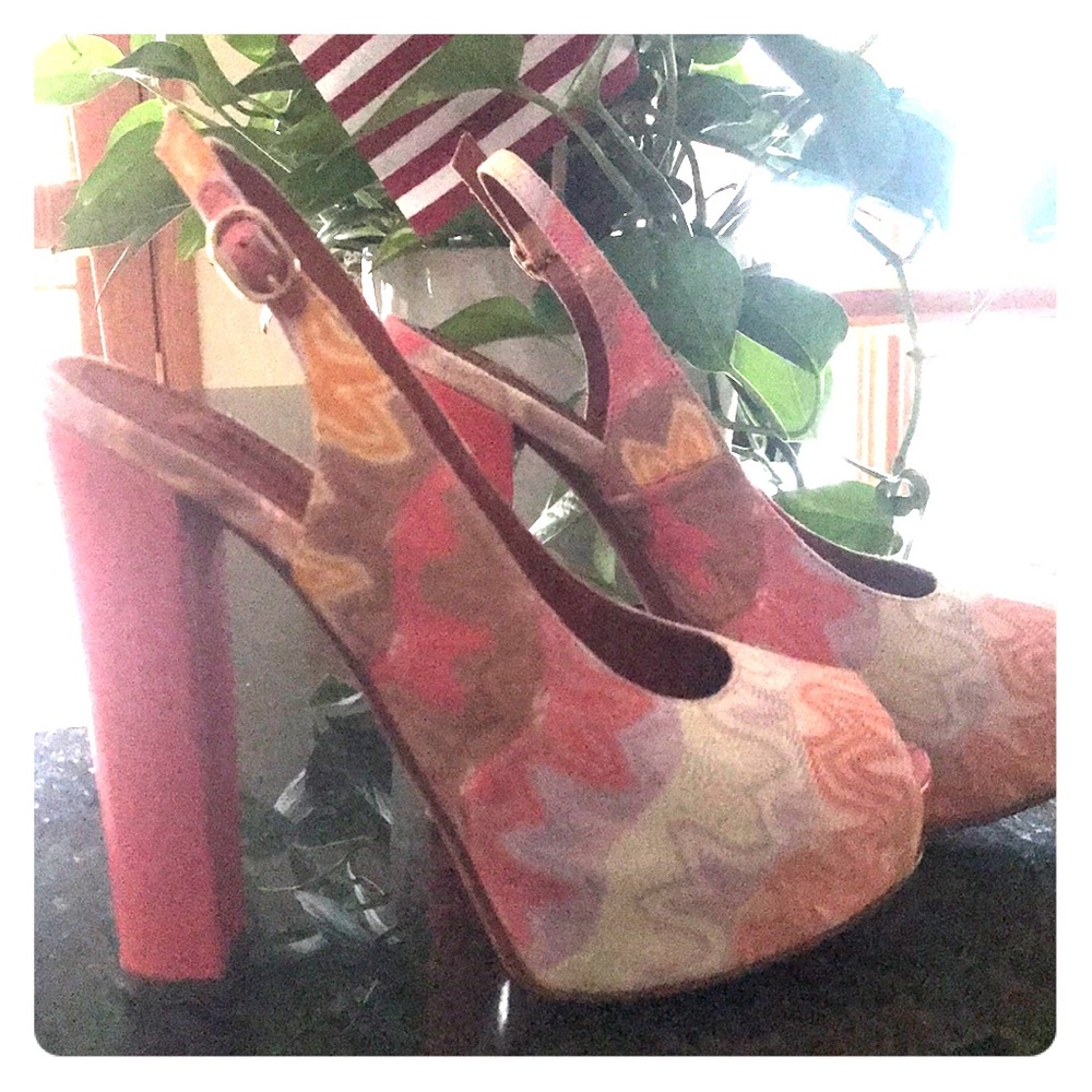 Missoni platform sandals